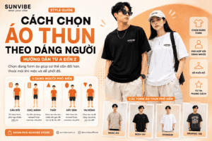 Cách Chọn Áo Thun Theo Dáng Người
