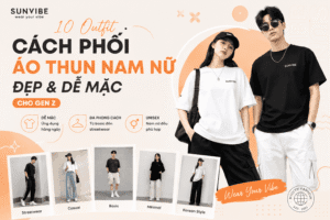 cach phoi ao thun nam nu