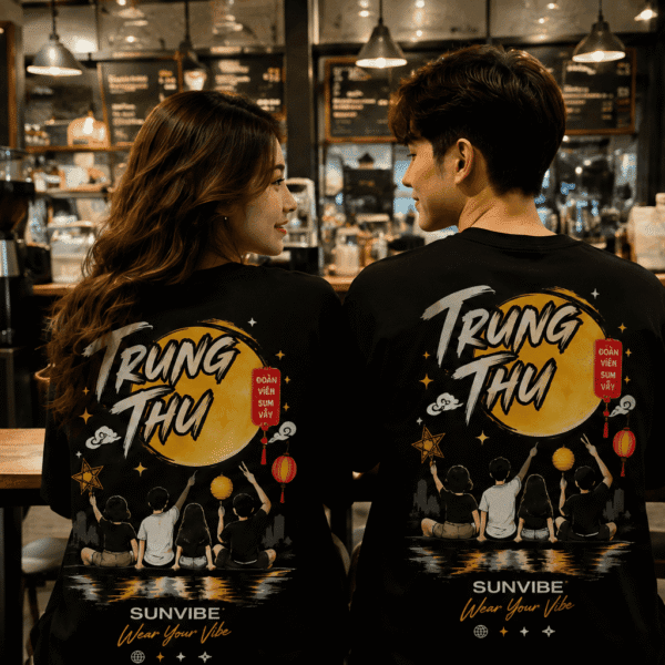 Áo Thun Form Boxy Trung Thu