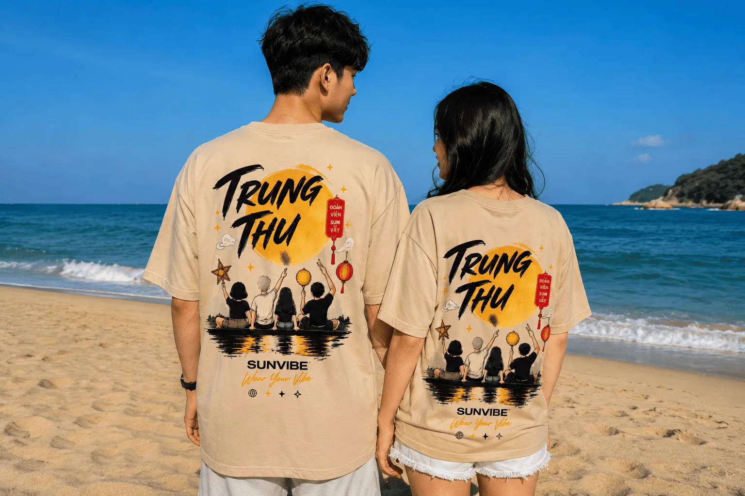 Áo Thun Form Boxy Trung Thu 2 Áo Thun Form Boxy Trung Thu 2
