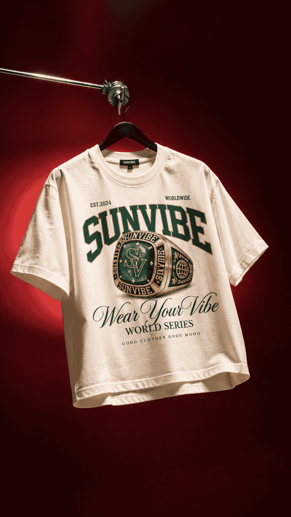 áo thun SUNVIBE Championship Ring